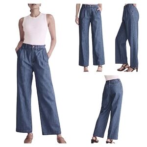 Madewell  The Harlow Wide Leg Jeans NWT $138  Size 25       J1626